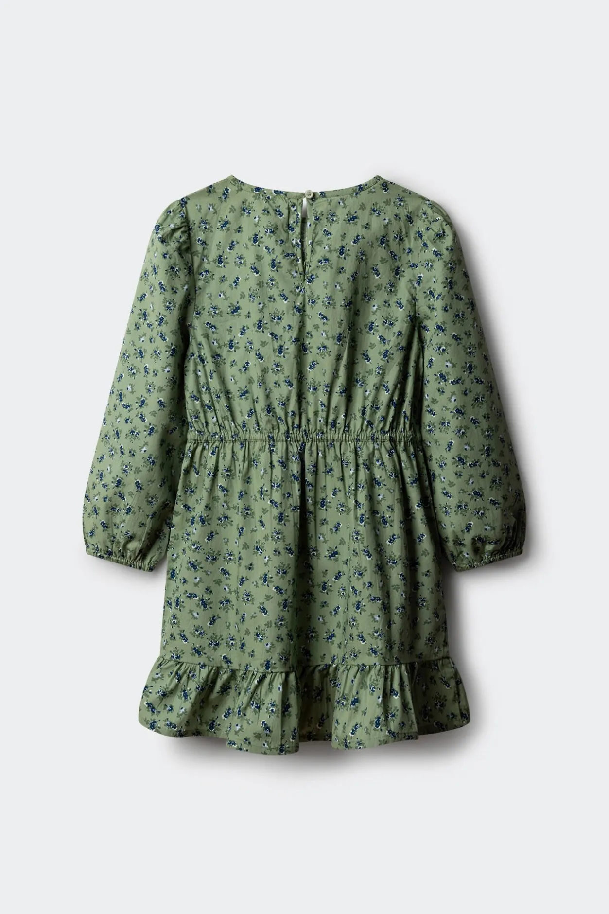 Springfield Kids Vestido flores niña verde New