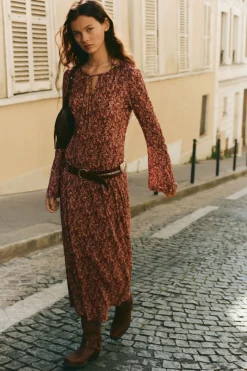 High Spirits Vestido Florin kaki