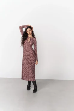 High Spirits Vestido Florin kaki