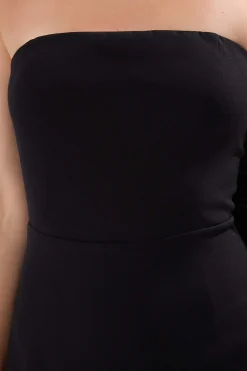 Trendyol Vestido largo con chal negro Hot