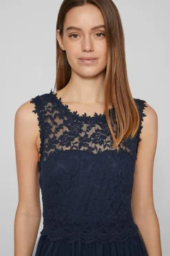 Vila Vestido largo fiesta Azul Hot