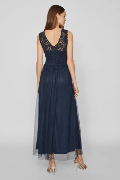 Vila Vestido largo fiesta Azul Hot
