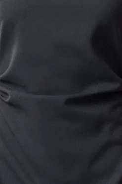 Trendyol Vestido midi gris Clearance