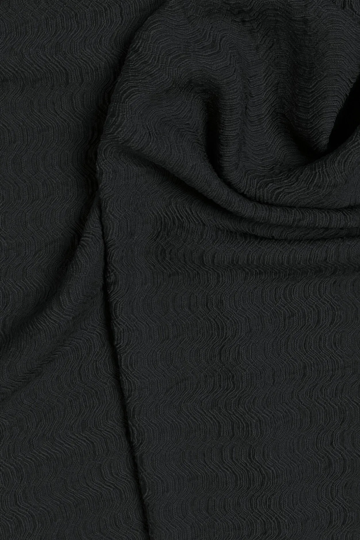 Vila Vestido midi manga larga Negro Outlet