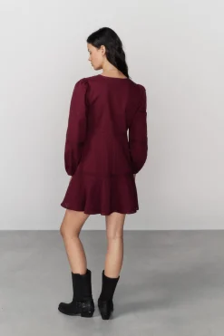 High Spirits Vestido Vela burdeos Best