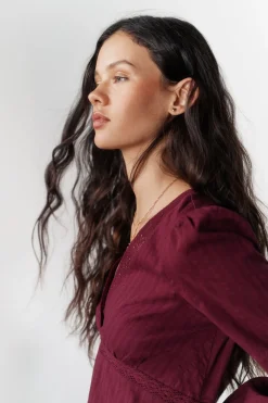 High Spirits Vestido Vela burdeos Best