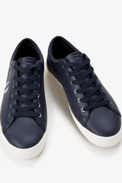 Fred Perry Zapatilla baseline leather Azul marino Clearance