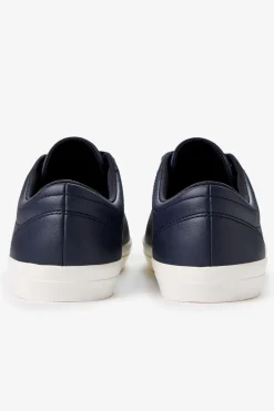 Fred Perry Zapatilla baseline leather Azul marino Clearance