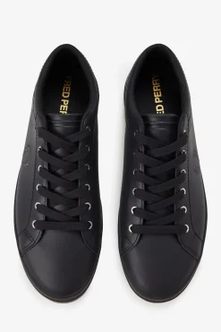 Fred Perry Zapatilla baseline leather Negro Online