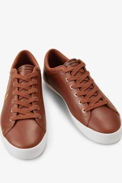 Fred Perry Zapatilla baseline leather Marr&oacute;n Best