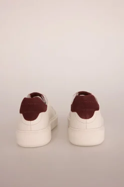 Pedro del Hierro Zapatilla blanca piel Blanco Online
