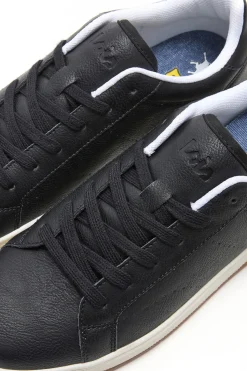 Lois Zapatilla básica tenis de caballero negro Hot