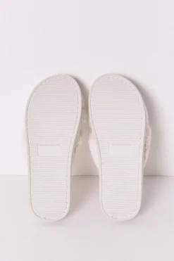 Women'secret Zapatilla casa borreguito blanco marfil Hot