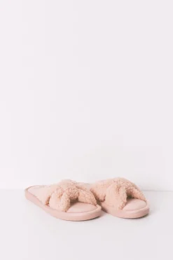 Women'secret Zapatilla casa borreguito rosa Hot