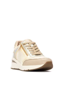 XTI Zapatilla de mujer Beige Discount