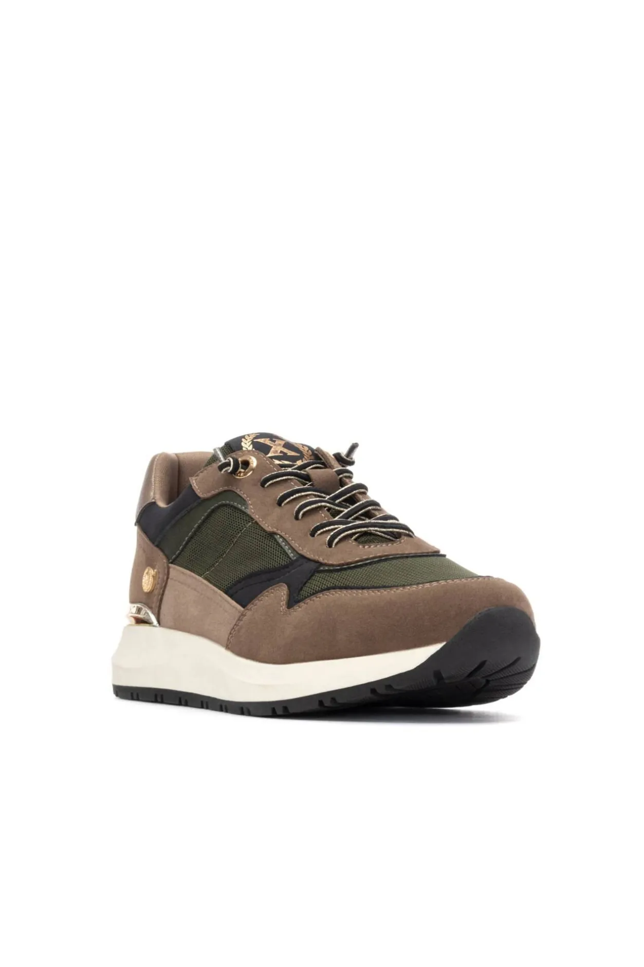 XTI Zapatilla de mujer Kaki Clearance