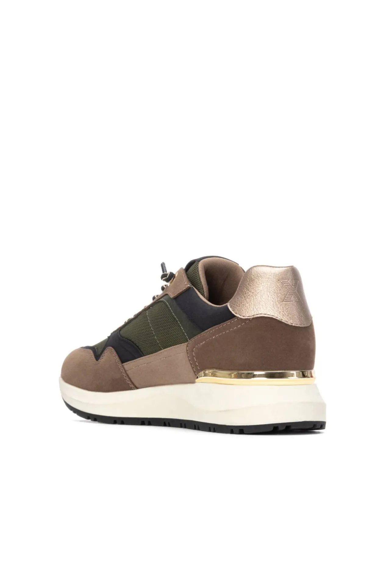 XTI Zapatilla de mujer Kaki Clearance