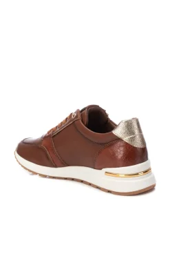 XTI Zapatilla de mujer antideslizante Camel New