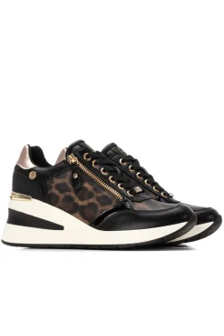 XTI Zapatilla de mujer antideslizante Negro New