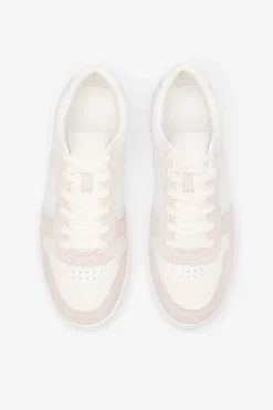 Cortefiel Zapatilla piel Blanco Sale