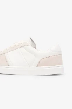 Cortefiel Zapatilla piel Blanco Sale