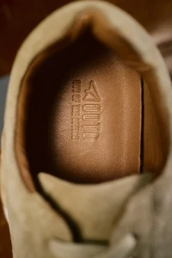 OOTO Zapatilla piel serraje Camel New