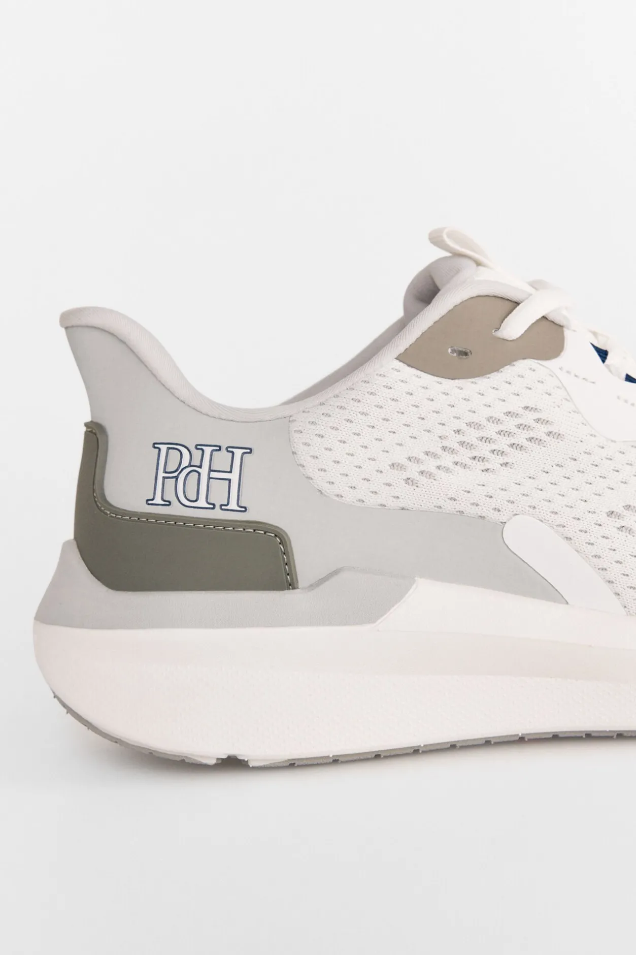 Pedro del Hierro Zapatilla textil cordones Blanco