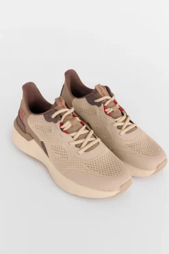 Pedro del Hierro Zapatilla textil cordones Marr&oacute;n Best