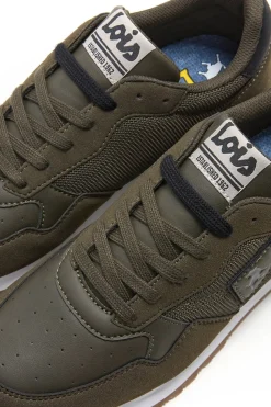 Lois Zapatilla tiempo libre runing hombre kaki Clearance