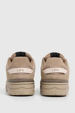 Pepe Jeans Zapatillas bajas de ante beige