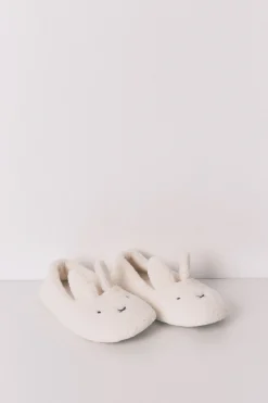 Women'secret Zapatillas casa bailarinas borrego Miffy marfil Discount