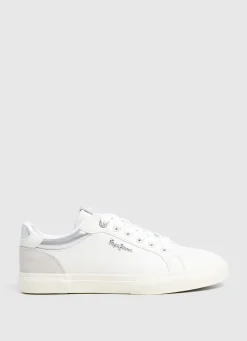 Pepe Jeans Zapatillas clásicas de caña baja gris Clearance