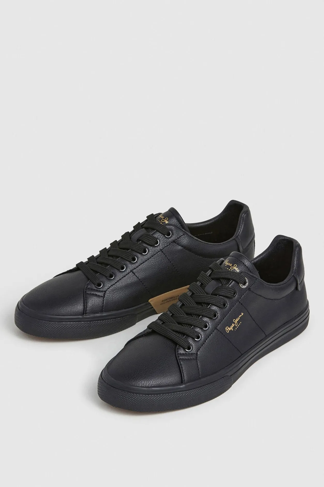 Pepe Jeans Zapatillas Clásicas Efecto Piel negro Discount
