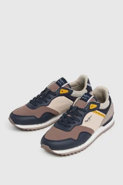 Pepe Jeans Zapatillas con ante beige Hot