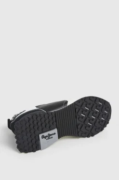 Pepe Jeans Zapatillas Con Detalles En Ante gris