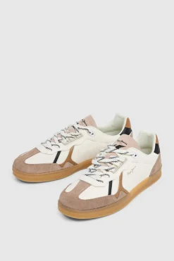 Pepe Jeans Zapatillas con piel nude Clearance