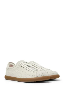 Camper Zapatillas De Nobuk Beige blanco Sale