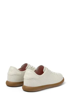 Camper Zapatillas De Nobuk Beige blanco Sale