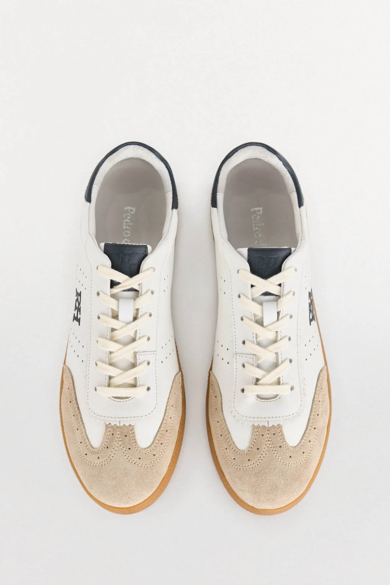 Pedro del Hierro Zapatillas deportivas en piel Crudo New