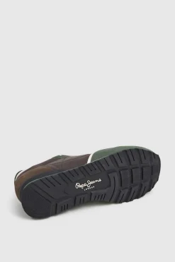 Pepe Jeans Zapatillas retro kaki Hot