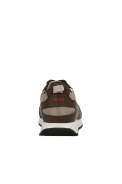 HUGO Zapatillas retro Marr&oacute;n Online