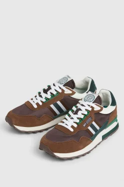 Pepe Jeans Zapatillas Running Con Detalles En Ante nude Discount