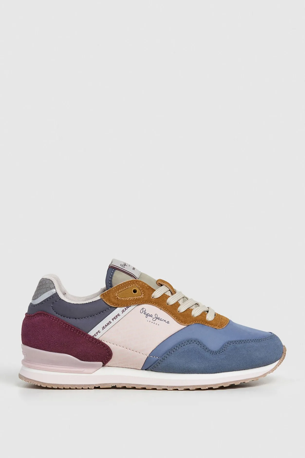 Pepe Jeans Zapatillas Running Logo Estampado gris Outlet