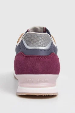 Pepe Jeans Zapatillas Running Logo Estampado gris Outlet