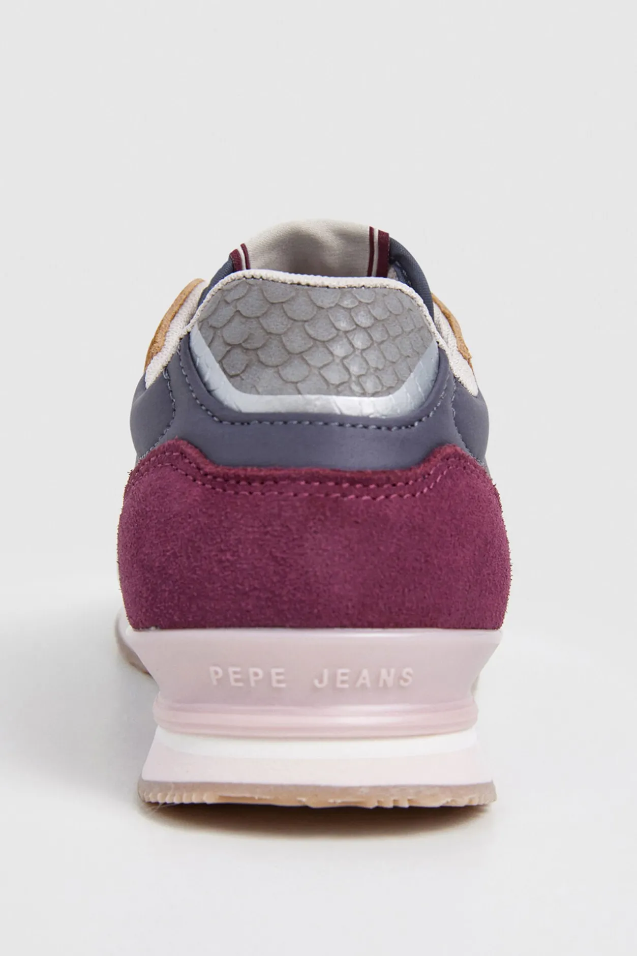 Pepe Jeans Zapatillas Running Logo Estampado gris Outlet