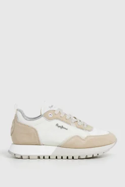 Pepe Jeans Zapatillas Running Retro kaki