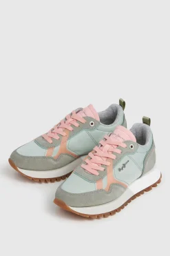 Pepe Jeans Zapatillas Running Retro kaki Hot