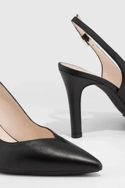 Lodi Zapato salón destalonado Negro Best