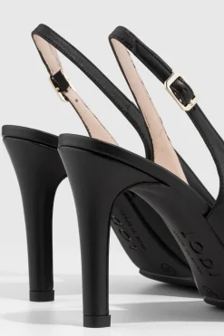 Lodi Zapato salón destalonado Negro Best