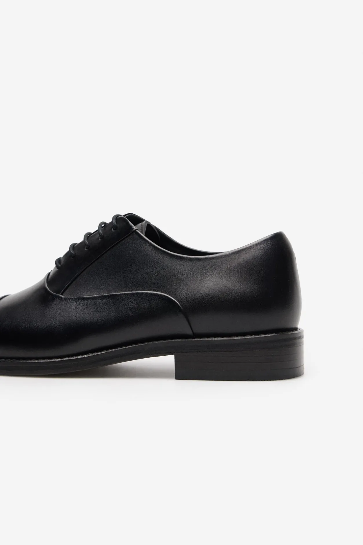 Cortefiel Zapato vestir cordones Negro New